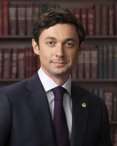 Portrait of Jon Ossoff